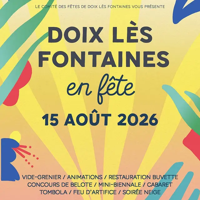 Doix Lès Fontaines en fête