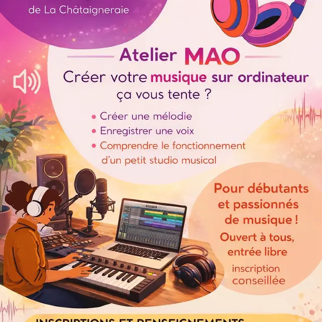 atelier musical - la Châtaigneraie - 85
