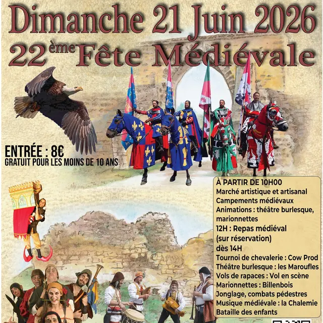 Fête médiévale Bourg-le-Roi 21 06