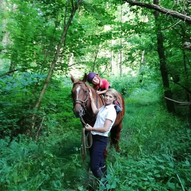 Séance parent/enfant en forêt