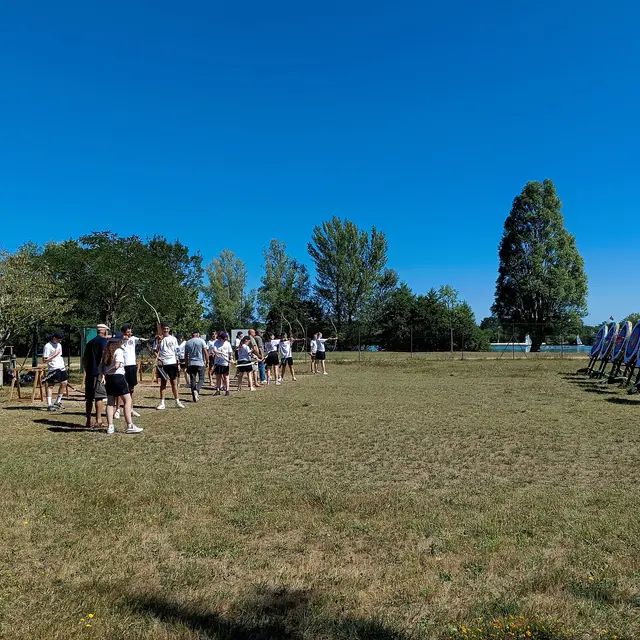 Tir à l'arc_base de loisirs Marçon