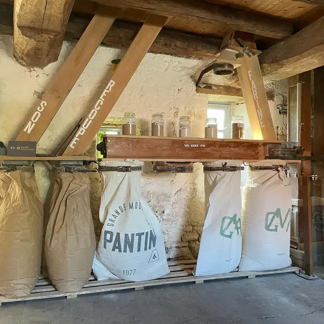 Le Moulin en fonctionnement