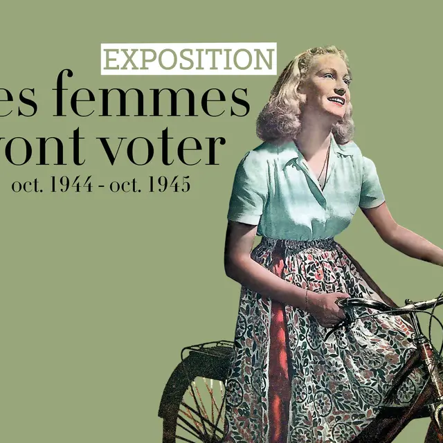 Exposition Les femmes vont voter