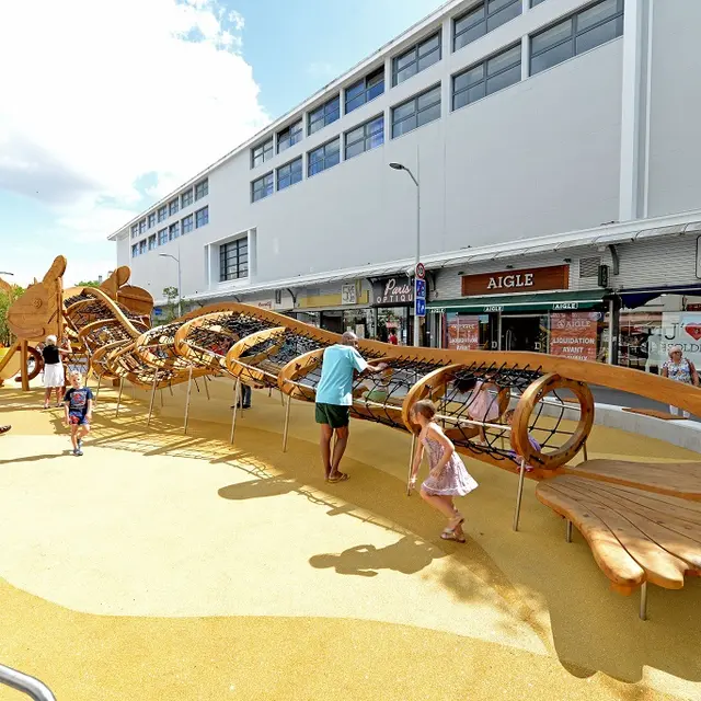 Jeux en bois le dragon des mers