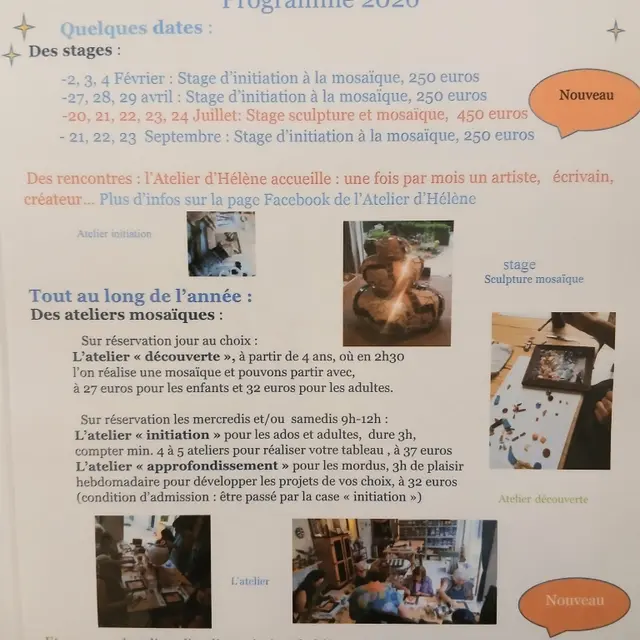 L'Atelier d'Hélène 2026