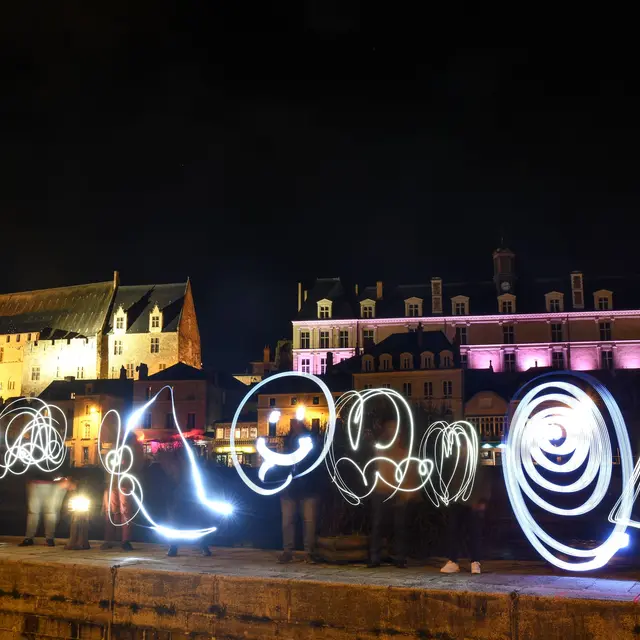 Light painting mardis 28 juillet et 18 août