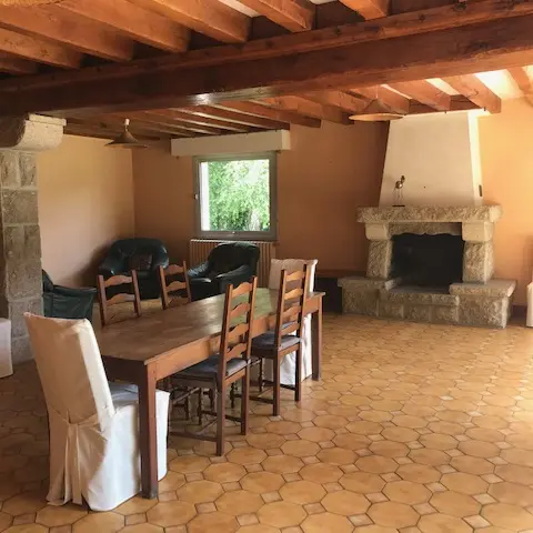 Maison grde salle cheminee