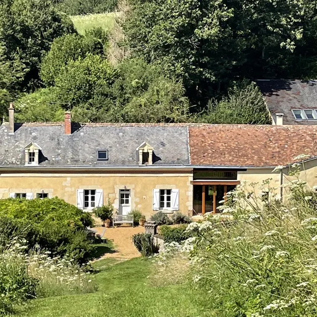 Maison vue de haut