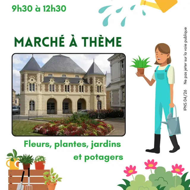 Affiche Marchés à thème - Mai 2026