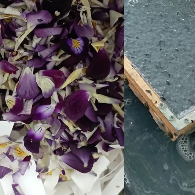 Atelier papier recyclé