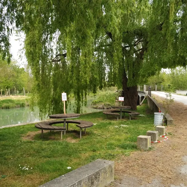 Halage de Courdault