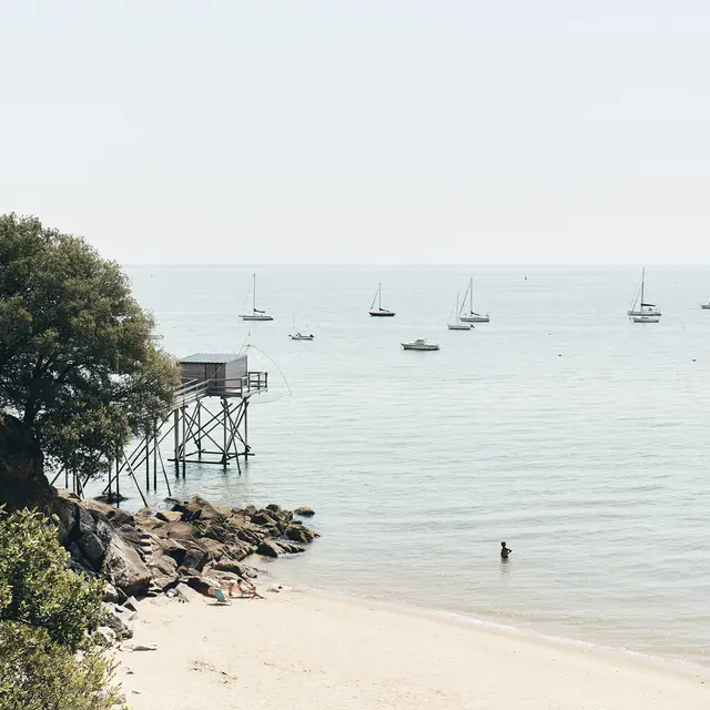 Plage de Virechat à Saint-Nazaire
