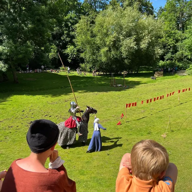 Reconstitution XVème au château de Lassay