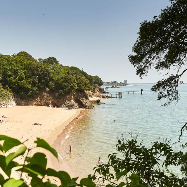 Plage de Porcé à Saint-Nazaire