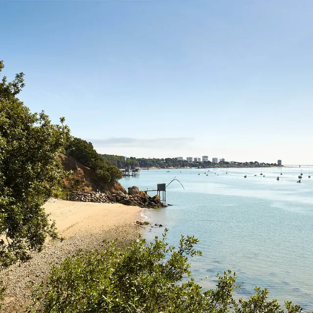 Plage de Port Charlotte à Saint-Nazaire