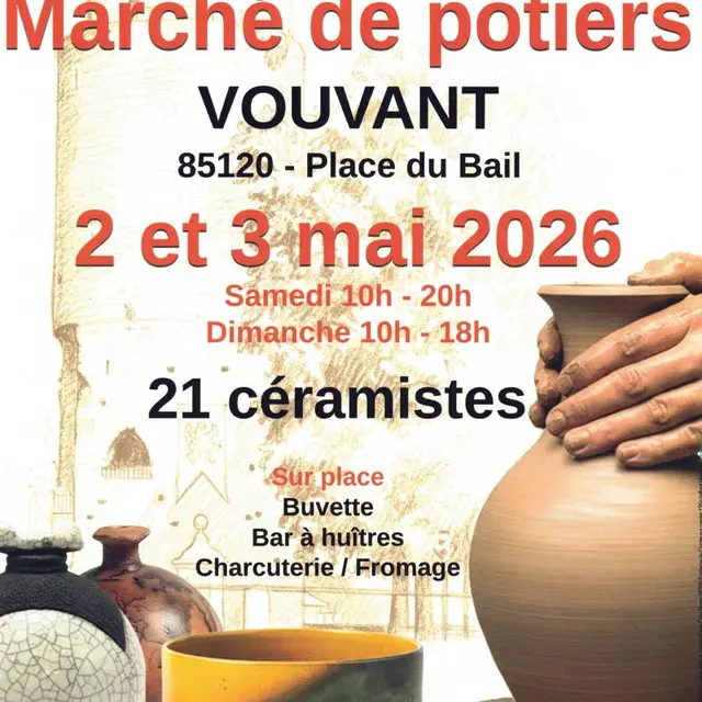 Marché de Potiers - Vouvant - 85