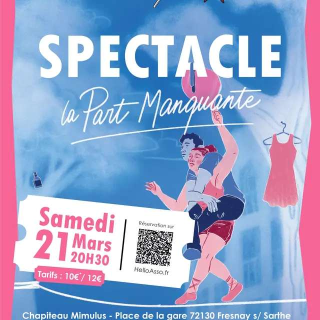 Spectacle La Part manquante Mimulus Fresnay 21 03