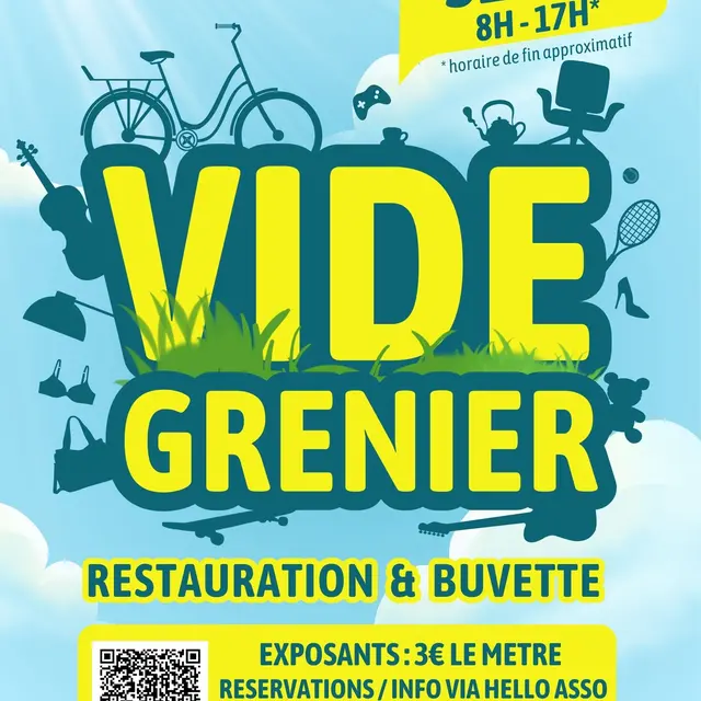 Affiche Vide-Grenier Mai 2026