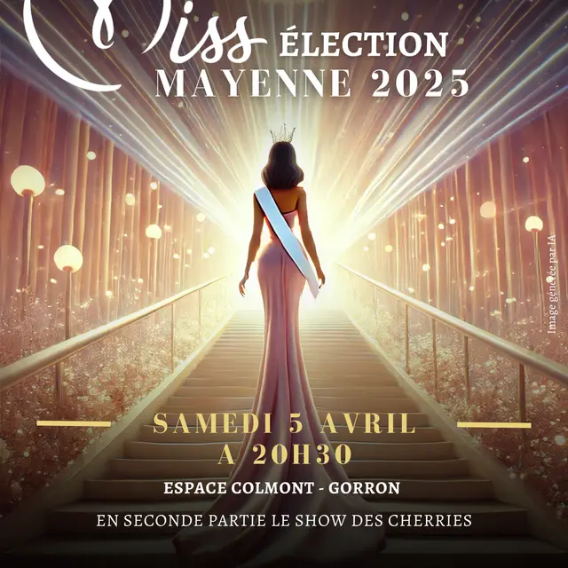 affiche miss Mayenne 2025