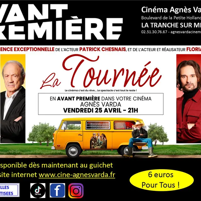 affiche la tournee flyer