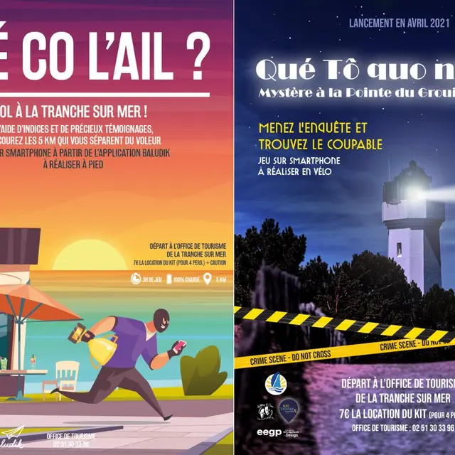 affiche que co que to paysage