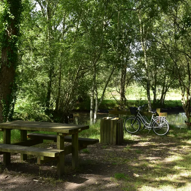 Aire de pique-nique du port de Tréhé