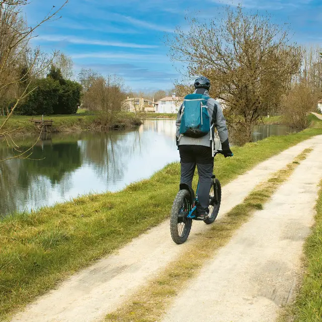 balade en trottinette électrique Mogette et Trottinette dans le Marais Poitevin 85-1