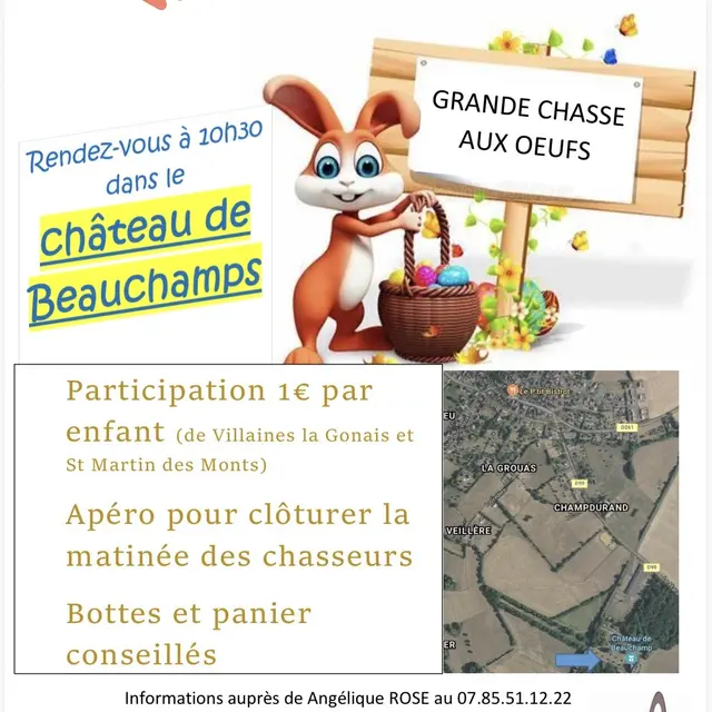chasse aux oeufs villaines