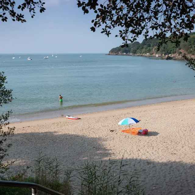 Plage de Trébézy à Saint-Nazaire