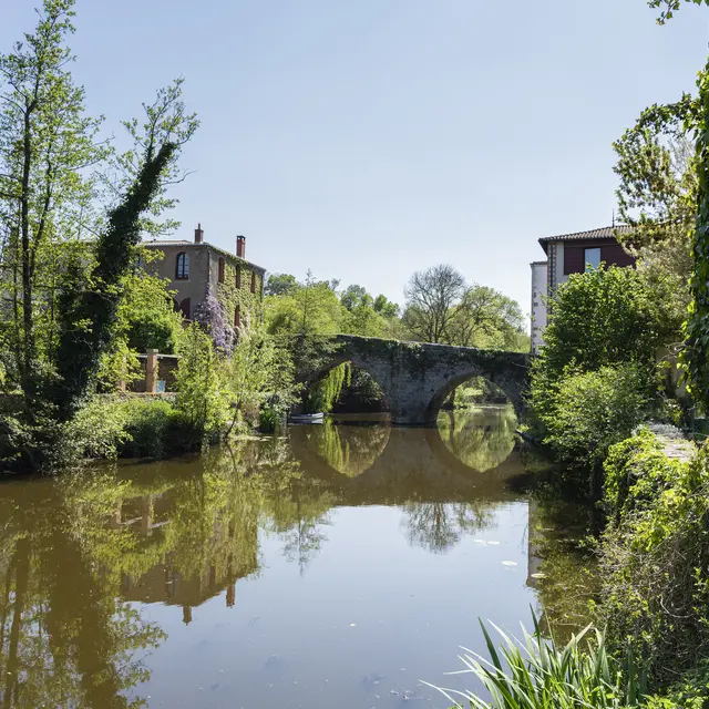 Pont Saint antoine vu de la ruelle de la Moine