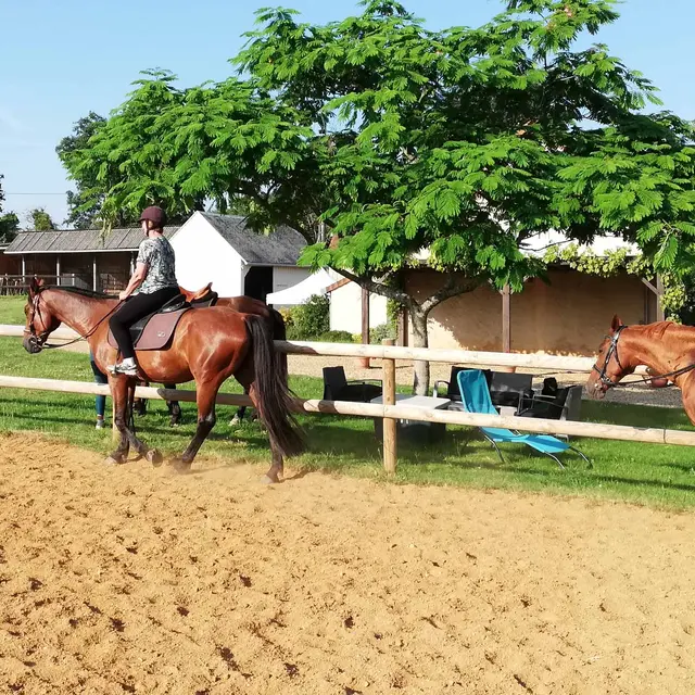 Séance en carrière