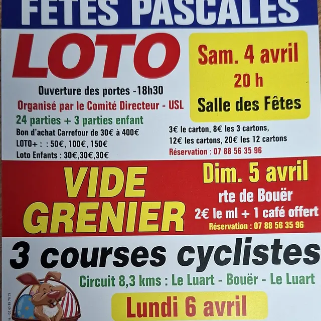 fetes pascales le luart