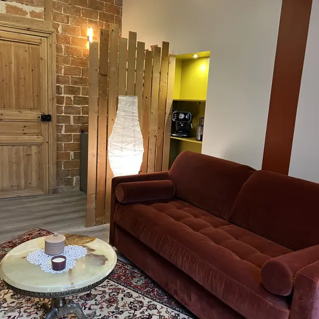 Studio l'Occulus - coin séjour