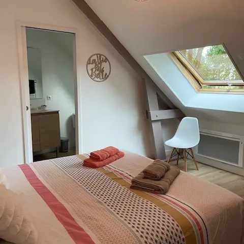 Chambre d'hôtes Monthorin - Vernie - chambre