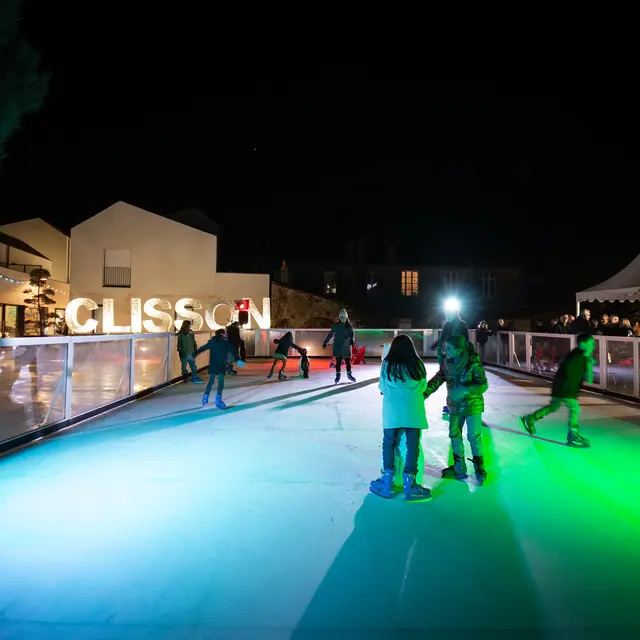 Patinoire de Noël à Clisson