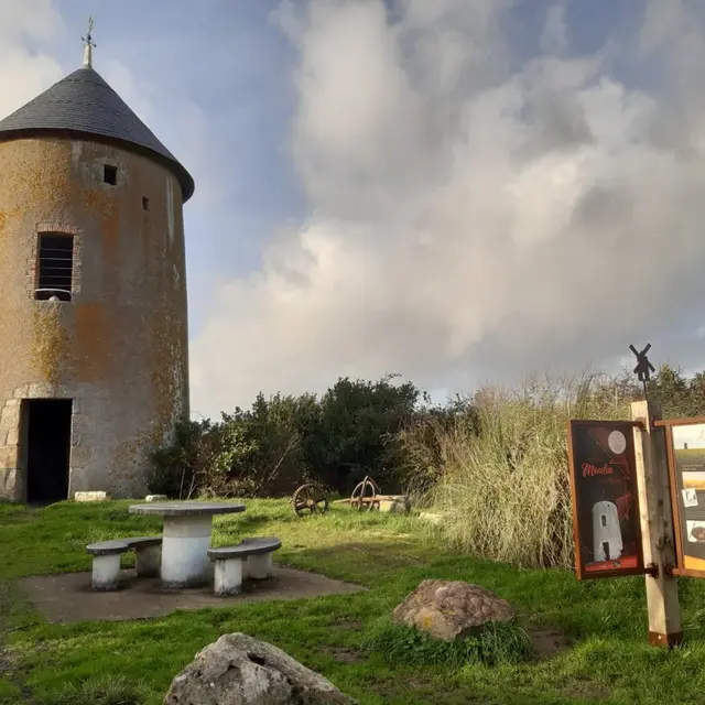 Point de vue au Moulin de la Minière à Monnières