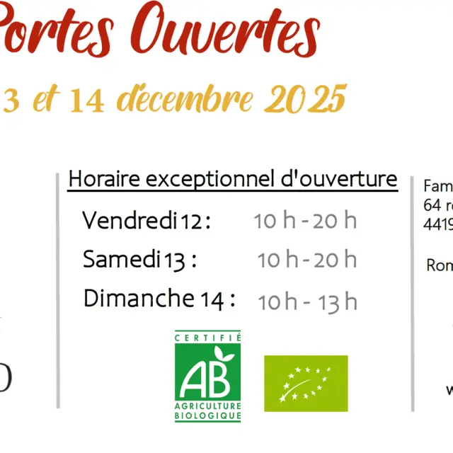 portes ouvertes Famille Heraud