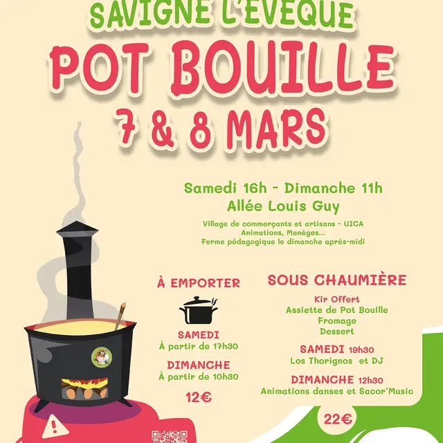 Pot Bouille Savigne L'eveque 2026