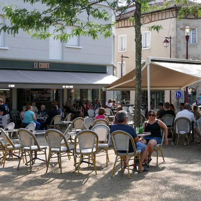 Bar le Corot, terrasse