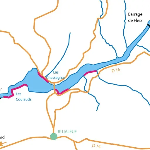 Parcours  Pêche à la Carpe de Nuit_1