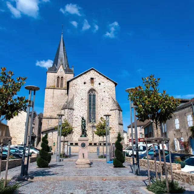 Fontaine du Dr Ballet devant la mairie