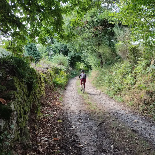 GRPMBL - Chemin creux - VTT - Villavaleix - Sainte-Anne-Saint-Priest (c) Pays Monts et Barrages
