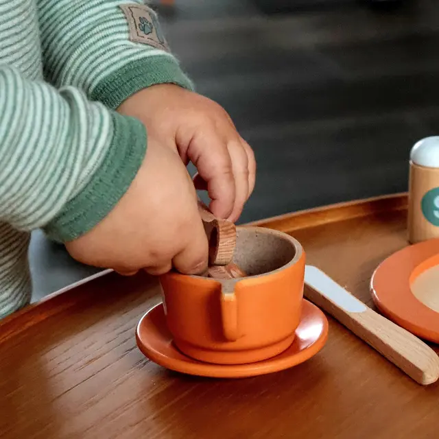 Jeu enfant café