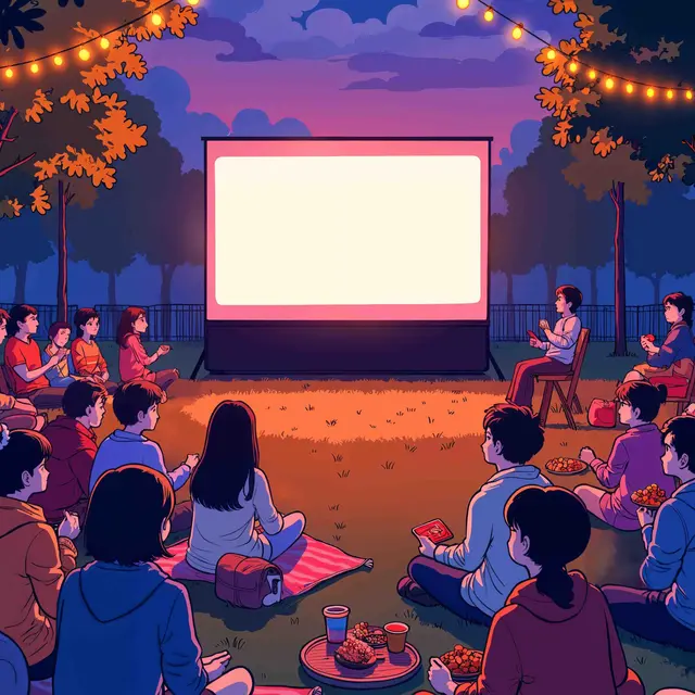 ciné plein air