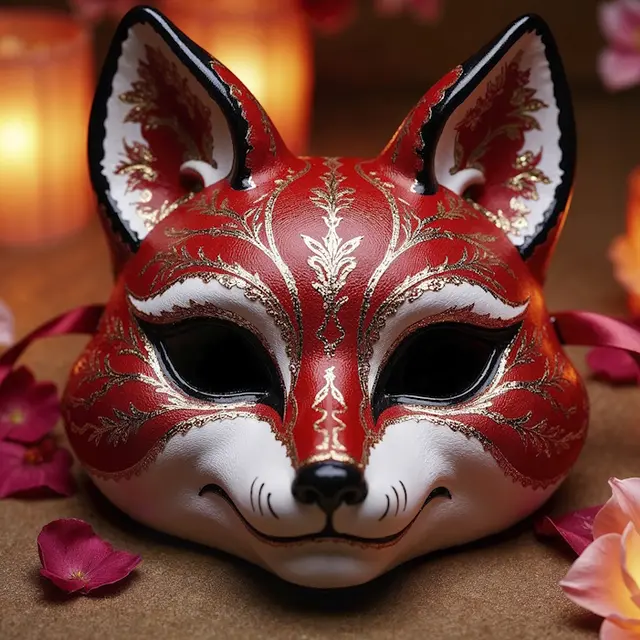 masque Kitsune