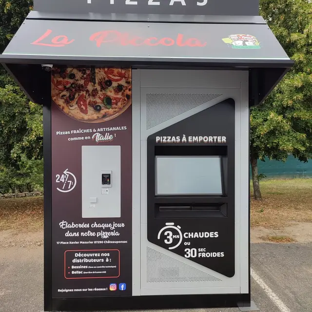 Distributeur de pizza - La Piccola - Bellac