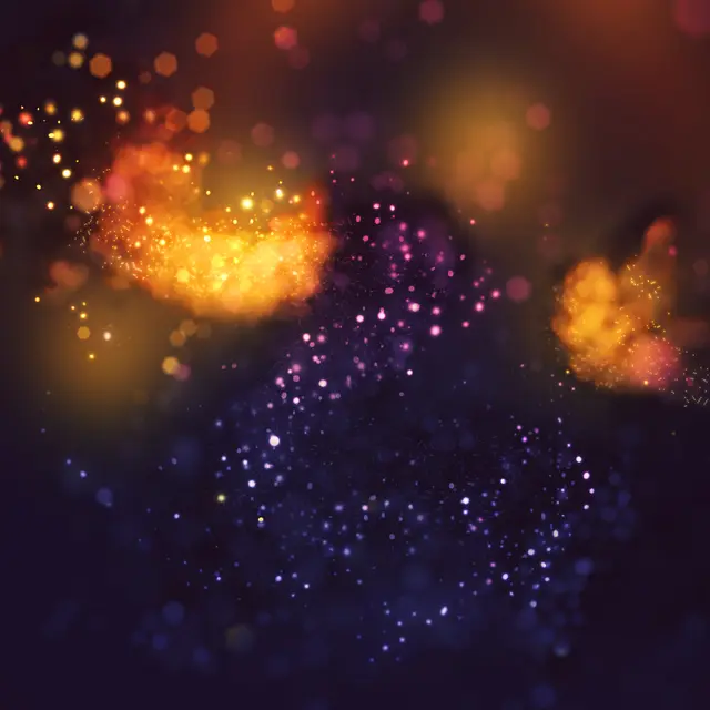 amazing blurred bokeh and sparkles background