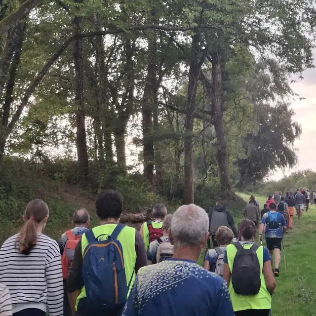 Départ rando solidaire Alzheimer 2025
