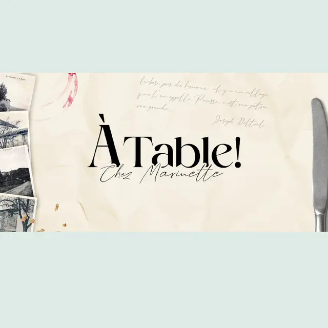 A TABLE CHEZ MARINETTE