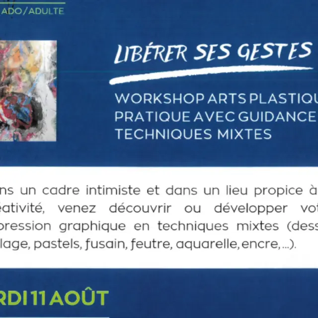 ATELIER D'ARTS GRAPHIQUES ET PLASTIQUES